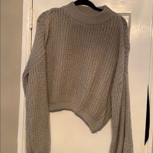 Cropped sweater